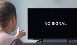 Image result for TV Broken Screen No Signal