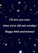 Image result for 20th Wedding Anniversary Quotes