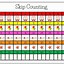 Image result for Skip Counting Chart