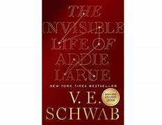 Image result for The Invisible Life of Addie LaRue Book
