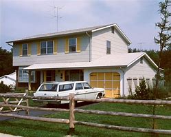 Image result for 1960s 2 Story House