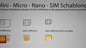 Image result for Schablone SIM-Karte