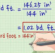 Image result for Computing Board Foot