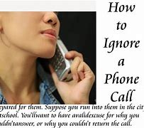 Image result for Phone Ignore