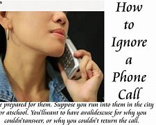 Image result for Ignore Phone