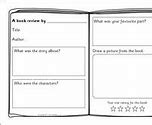 Image result for 1st Grade Book Review Template