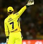 Image result for MS Dhoni with CSK Entry
