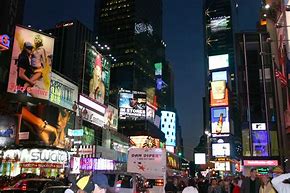Image result for Times Square New York at Nigght