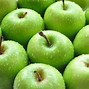 Image result for A Large Flat Green Apple
