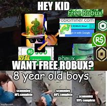 Image result for ROBUX Scam Memes