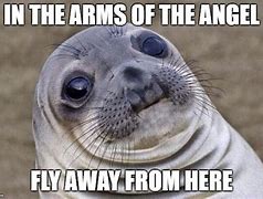 Image result for In the Arms of an Angel Meme Dank