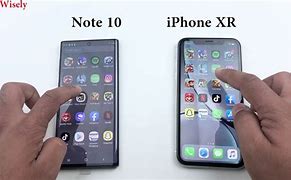 Image result for Note 10 vs iPhone XR