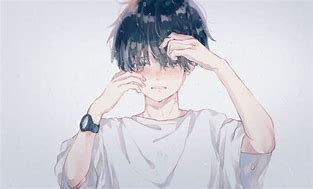 Image result for Sad Cute Anime Boys Hair
