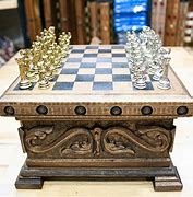 Image result for Metal Chess Board