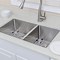 Image result for Stainless Steel Undermount Double Sink