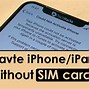 Image result for iPad without Sim Card