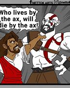 Image result for Kratos Vs. Jesus