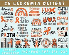 Image result for leukemia ribbons colors