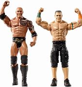 Image result for WWE the Rock and John Cena Toys