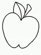 Image result for Apple Template for Kids