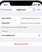 Image result for iOS Saved Passwords