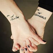 Image result for matching tattoo for couple quotations