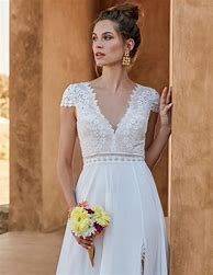 Image result for Robe Mariee Boheme Chic