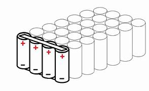 Image result for Battery Pile Drawing