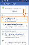 Image result for How to Change FB Password On Android