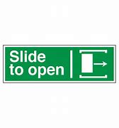 Image result for Swipe to Open Symbil