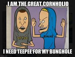 Image result for Beavis Are You Threatening Me Meme