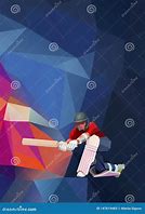 Image result for Cricket Polygon Art