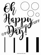 Image result for OH Happy Day Black Plate