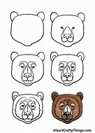 Image result for Bear Face Drawing