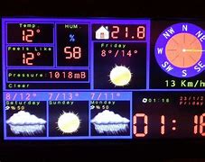 Image result for Extra Large Read Out Weather Station for Home