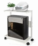 Image result for Dual Computer Tower Stand