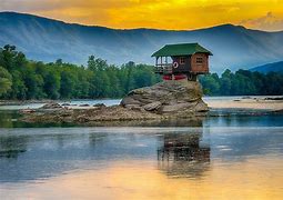 Image result for Drina River Island