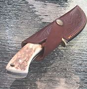 Image result for Stag Handle Skinning Knife