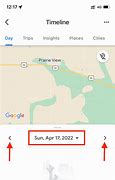 Image result for Google Maps Timeline iPhone