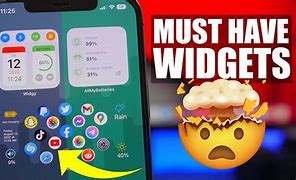 Image result for Cool iPhone Widgets