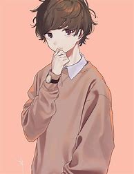 Image result for Anime Boy Child Brown Hair Cute