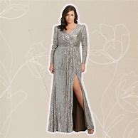 Image result for Plus Size Cocktail Dresses with Sleeves