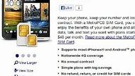 Image result for How Does a Metro PCS Sim Card Look Like