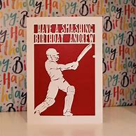 Image result for Cricket Birthday Cards