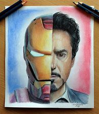 Image result for Tony Stark Iron Man Drawing