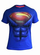 Image result for Superman Shirt Blue