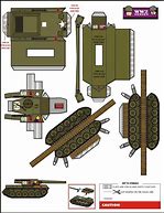 Image result for Paper Tank Cut Out