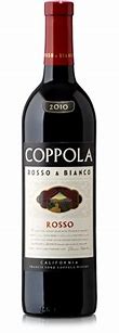 Image result for Francis Ford Coppola Rosso Bianco Rosso