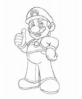 Image result for Mario Drawing Black and White