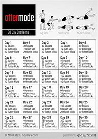 Image result for Workout Chart for 30 Days